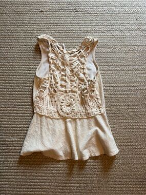 Feee people S crochet top